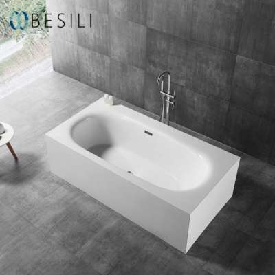 Solid surface artificial stone bathtub for bathroom 8828