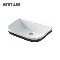 foshan hot sales above counter basin price saudi ceramic sanitary ware white ceramic art basin