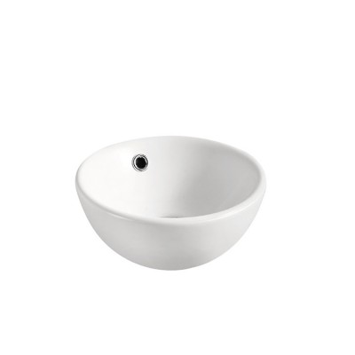 Sanitary ware ceramic basin small oval shape porcelain art wash basin