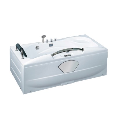 Indoor one person luxurious cheap whirlpool  for the elderly massage bathtub