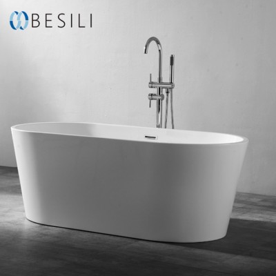 Eco-friendly acrylic standing bathtub, freestanding bath tub  111