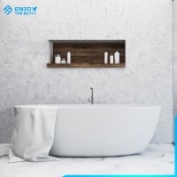 ETB white color composite resin stone bathtub, comfortable matt glossy solid surface bathtub, freestanding bath tub