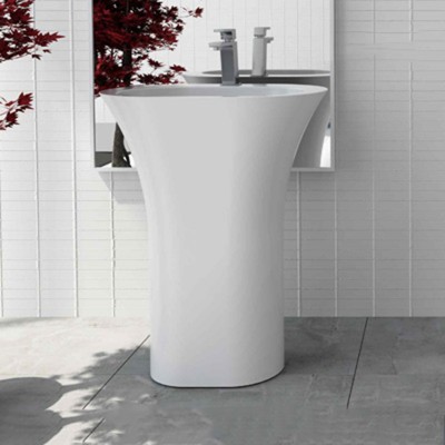 hand wash basin set sink pedestal free standing bathroom sink