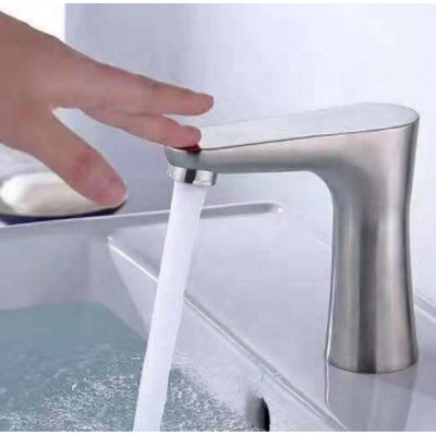 Modern smart induction faucet/bathroom basin sensor water faucet automatic ,sensor water tap  CP-008