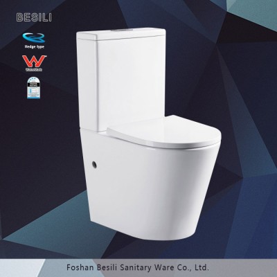 Approval cyclone flushing australian watermark two piece ceramic toilet 2179